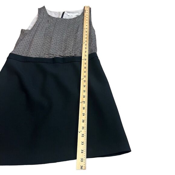 LOFT Sleeveless Brown and Black Mini Dress - Picture 12 of 12
